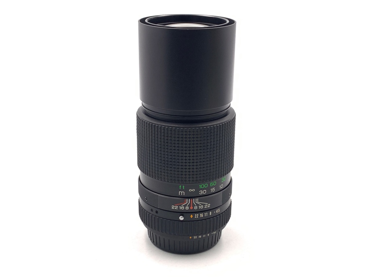 美品良品　FUJI f=200mm 望遠レンズ　FUJICA 4.5/200 中古：AB(良品)】フジフイルム X-FUJINON 200mm F4.5 EBC DM