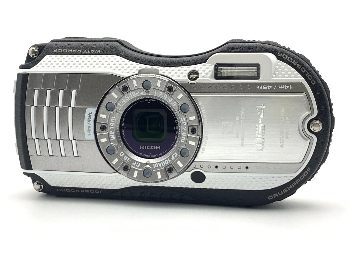RICOH WG-4 シルバー動作確認済　即ご使用頂けます Amazon | RICOH 防水デジタルカメラ RICOH WG-4 シルバー 防水