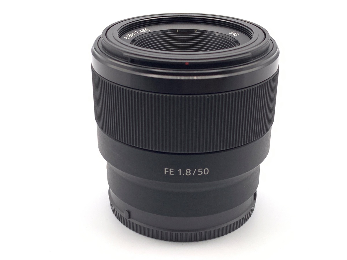 【美品】SONY FE 50 mm F1.8SEL50F18F 長期保証残４年 レンタル - SONY(ソニー)FE 50mm F1.8 SEL50F18F | カメラと交換