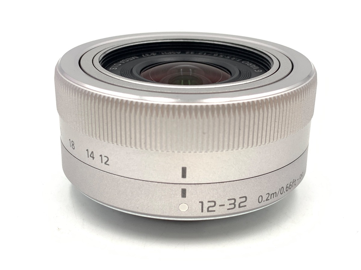 Panasonic - LUMIX G VARIO 12-32mm シルバー 金属マウント　中古良品 中古：AB(良品)】パナソニック LUMIX G VARIO 12-32mm F3.5-5.6
