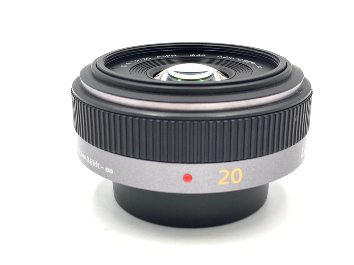 LUMIX G 20mm/F1.7 ASPH. H-H020 中古価格比較 - 価格.com