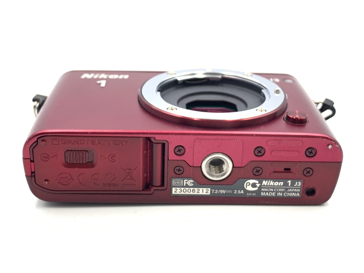 Nikon 1 J3 レッド 10-30mmレンズ付き Nikon 1 J3 レッド 10-30mmレンズ付き 【公式通販】