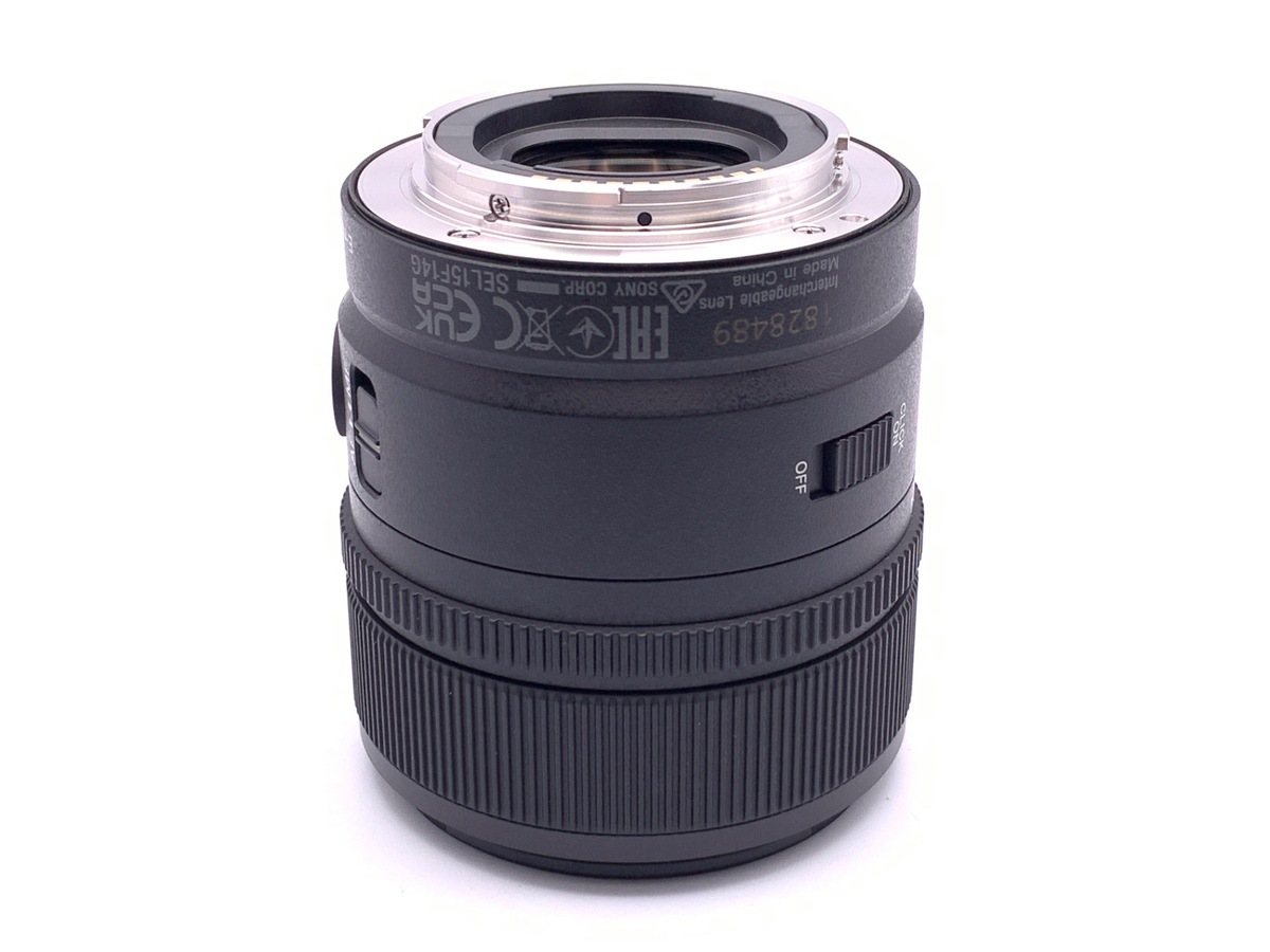 中古：AB(良品)】ソニー E 15mm F1.4 G [SEL15F14G] | 2447590087901
