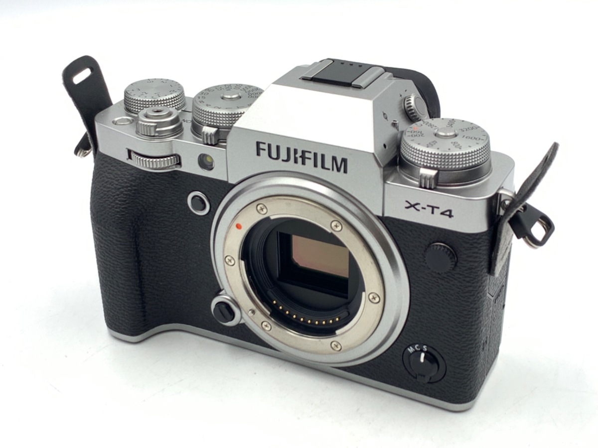 中古：B(並品)】フジフイルム X-T4 ボディ シルバー | 2444000049627