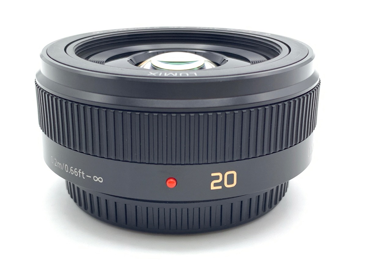 中古】パナソニック LUMIX G 20mm F1.7 II ASPH. [H-H020A] ブラック