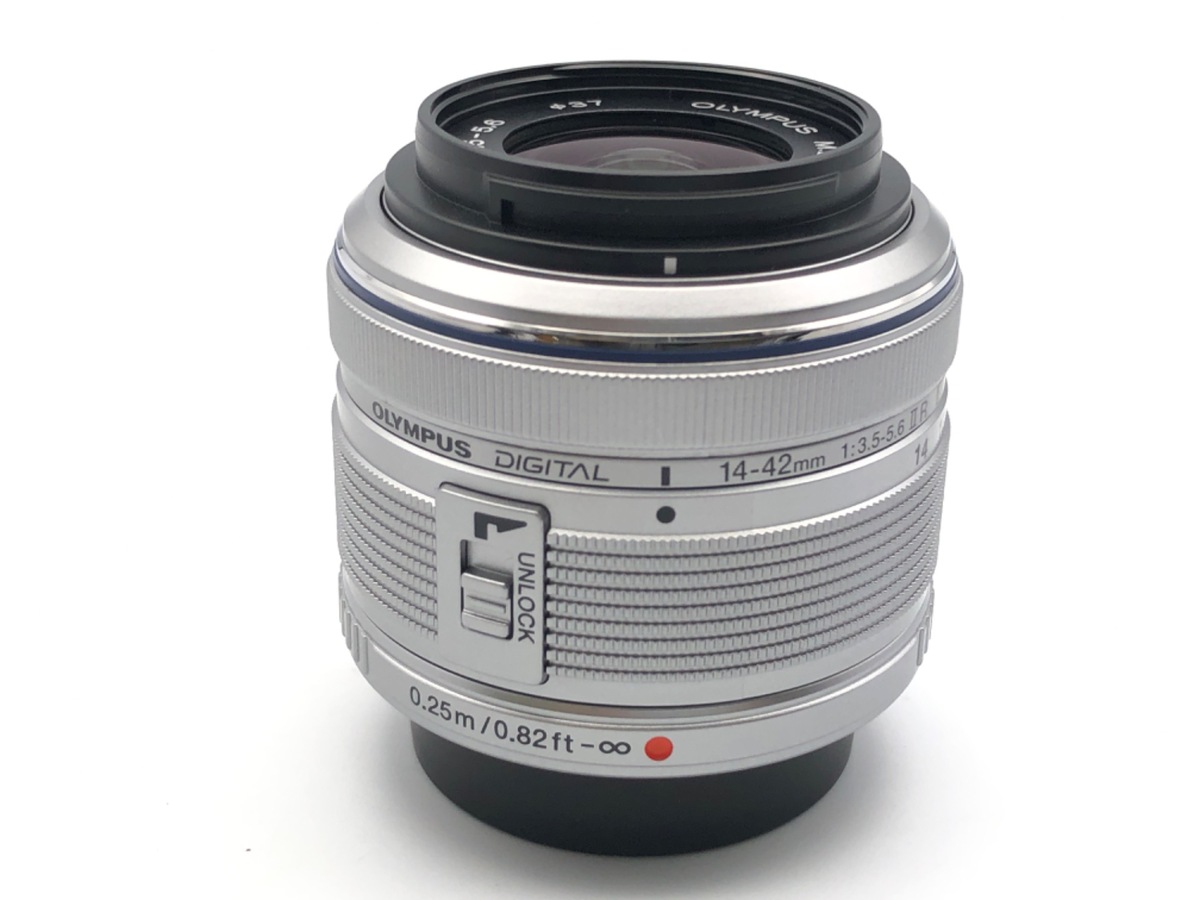 OLYMPUS M.ZUIKO 14-42mm F3.5-5.6II R レンズ M.ZUIKO DIGITAL 14-42mm F3.5-5.6 II R [シルバー] 中古価格比較