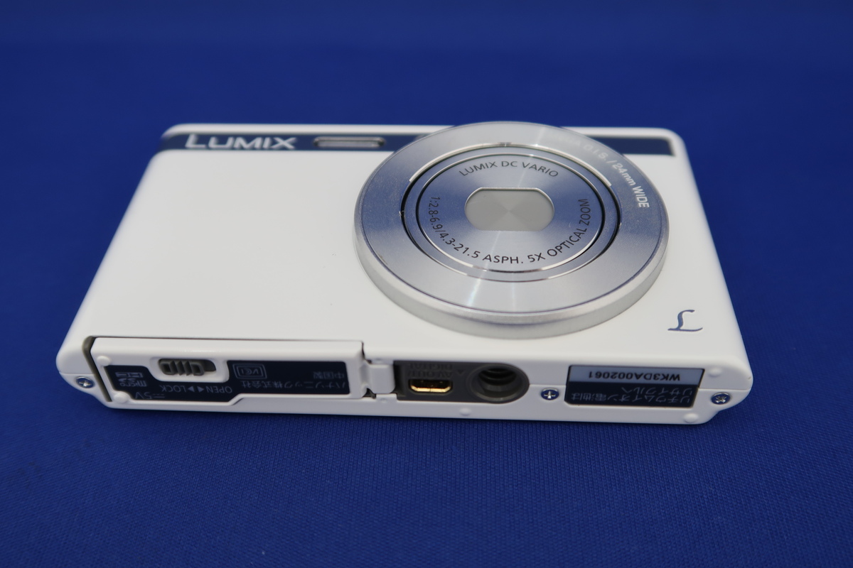 中古：AB(良品)】パナソニック LUMIX DMC-XS1-WA ホワイト | 2447600006823