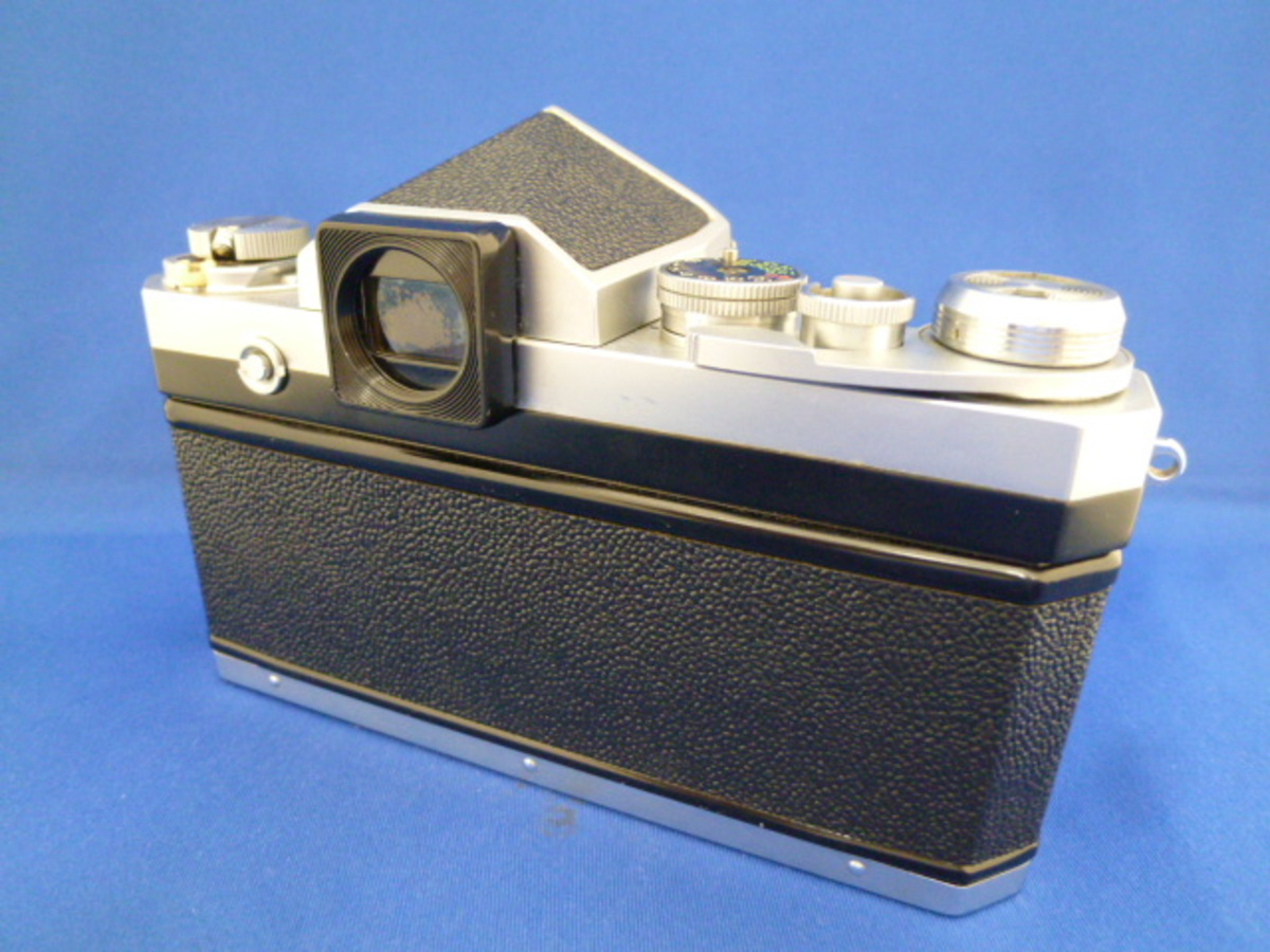 中古：C(やや難あり)】ニコン F 中期 アイレベル ボディ シルバー