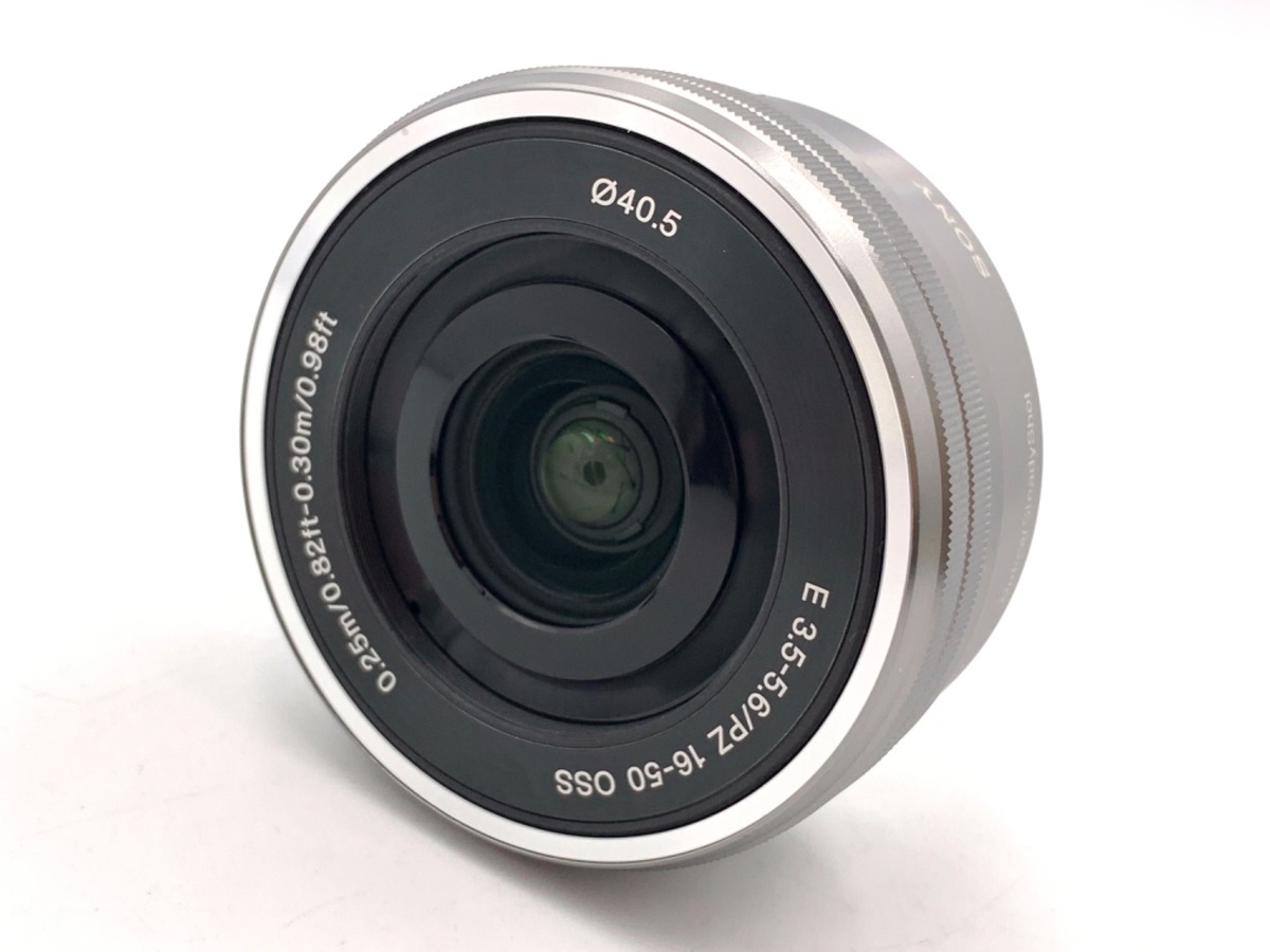中古】ソニー E PZ 16-50mm F3.5-5.6 OSS シルバー [SELP1650