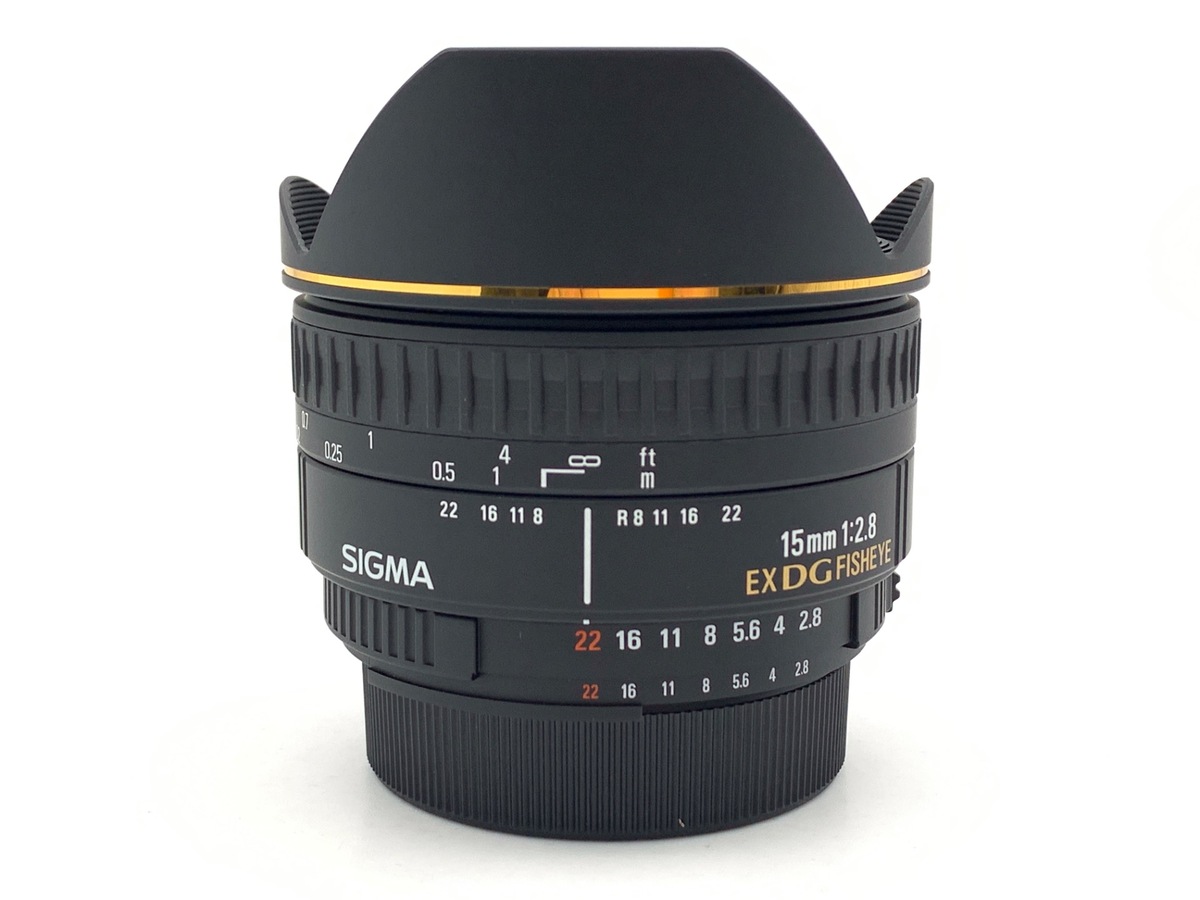中古】シグマ 15mm F2.8 EX DG DIAGONAL FISHEYE ニコン用 在庫一覧