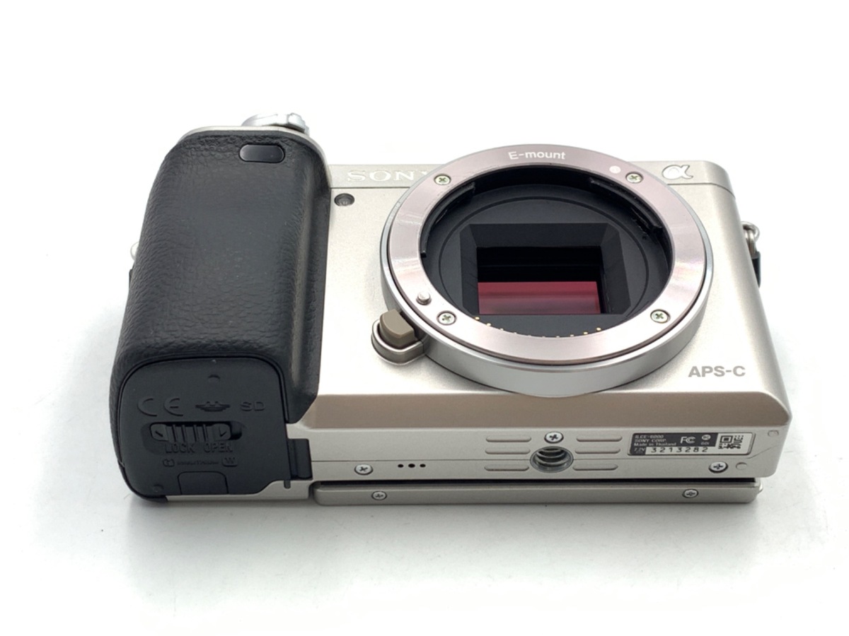 中古】ソニー α6000 ボディ シルバー [ILCE-6000 S]｜｜カメラの