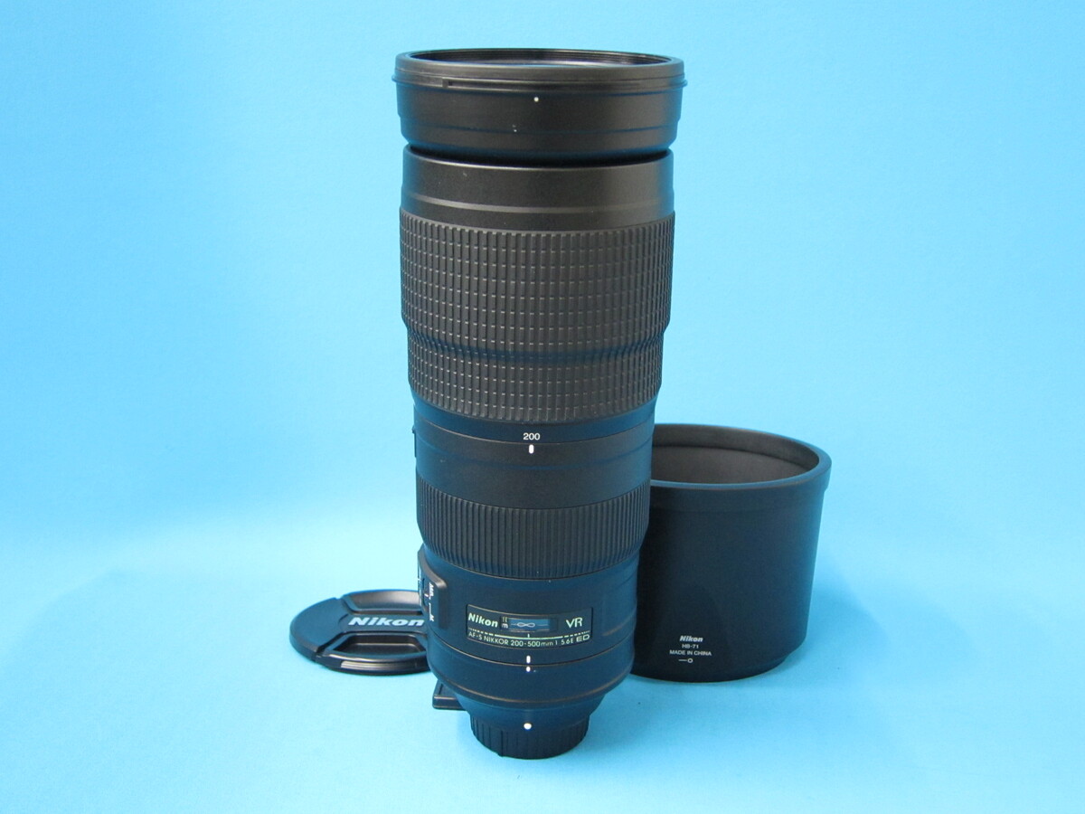 中古】ニコン AF-S NIKKOR 200-500mm f/5.6E ED VR 在庫一覧｜カメラの