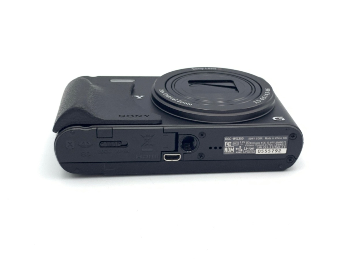 中古：A(美品)】ソニー Cyber-shot DSC-WX350 B ブラック | 2447720016610