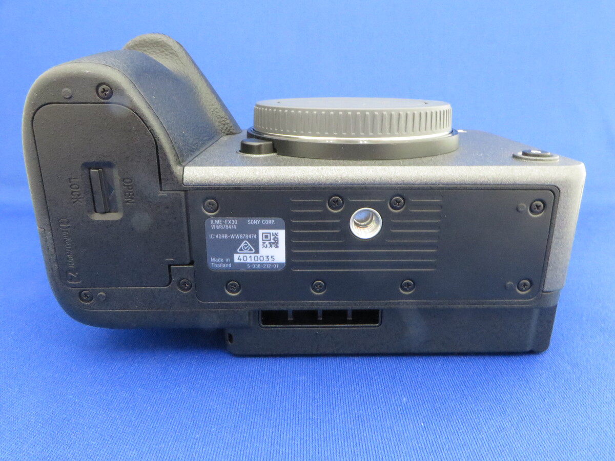 SONY FX30 ILME-FX30B　中古品 中古：A(美品)】ソニー Cinema Line カメラ FX30 ボディ [ILME-FX30B