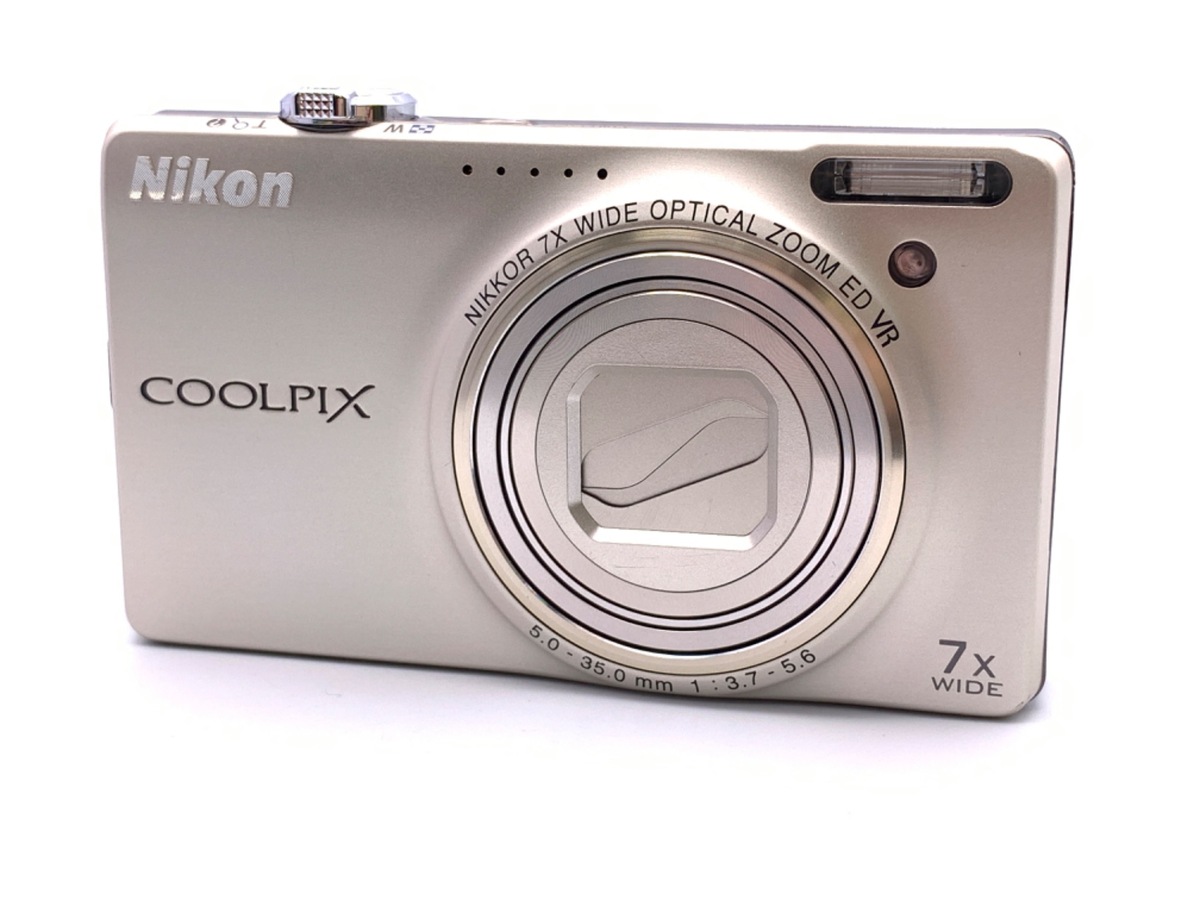 中古：B(並品)】ニコン COOLPIX S6000 シャンパンシルバー | 2447720021997