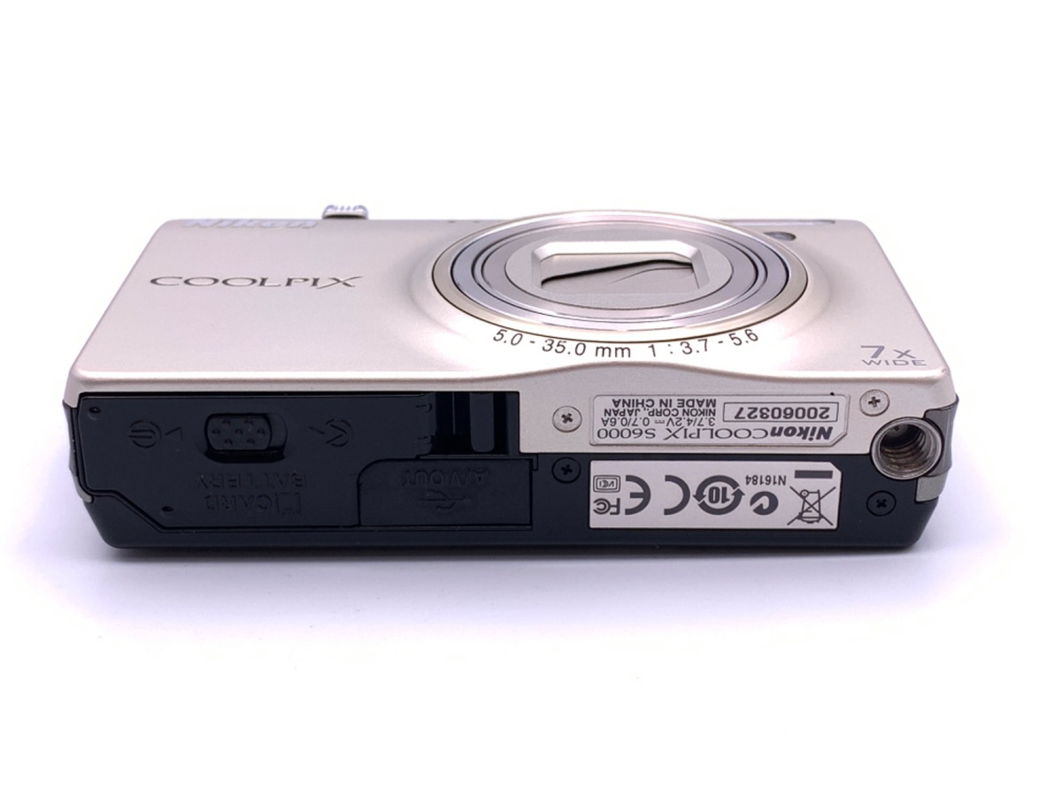 中古：B(並品)】ニコン COOLPIX S6000 シャンパンシルバー | 2447720021997