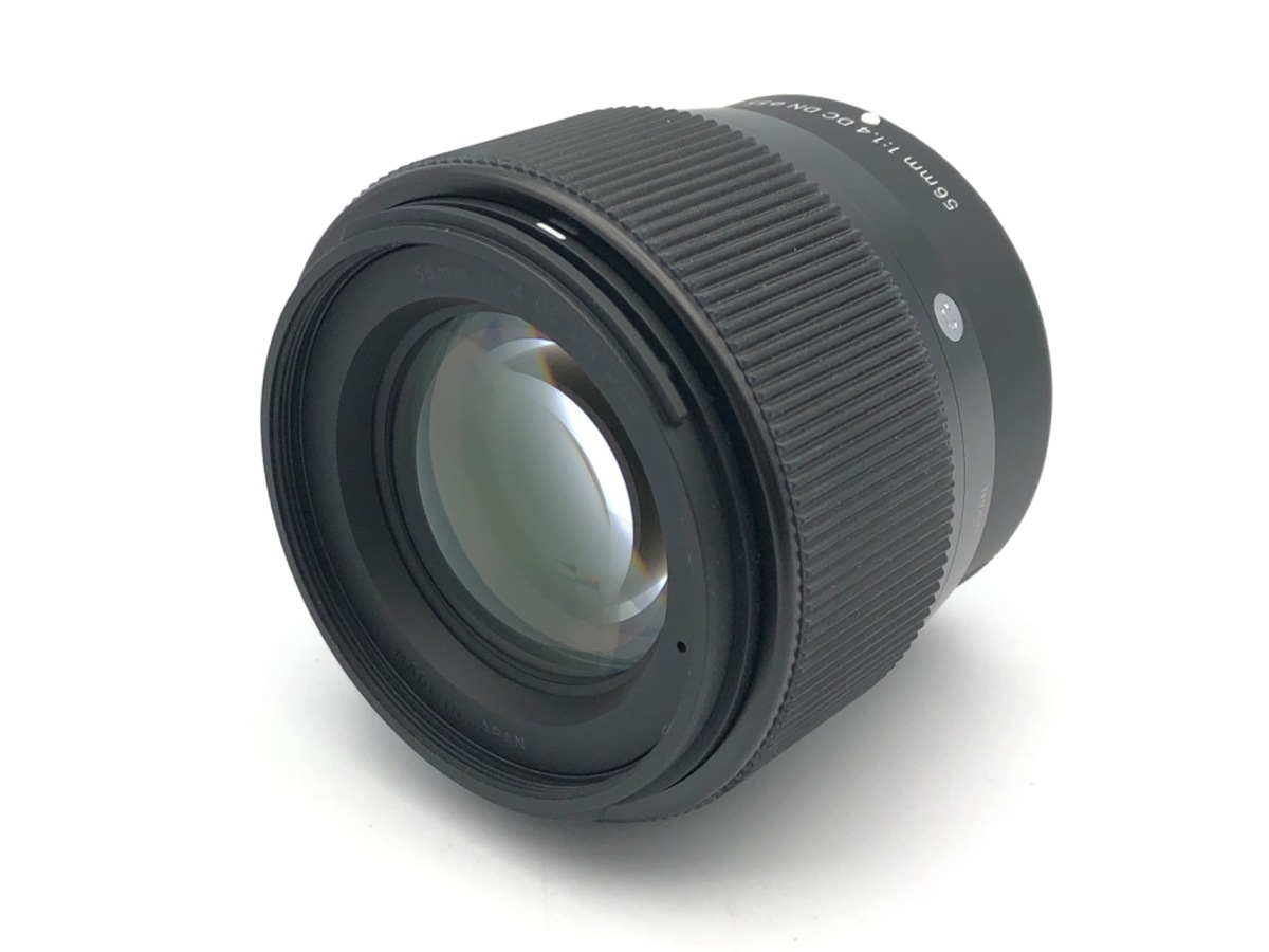 中古】シグマ 56mm F1.4 DC DN Contemporary フジフイルムX用