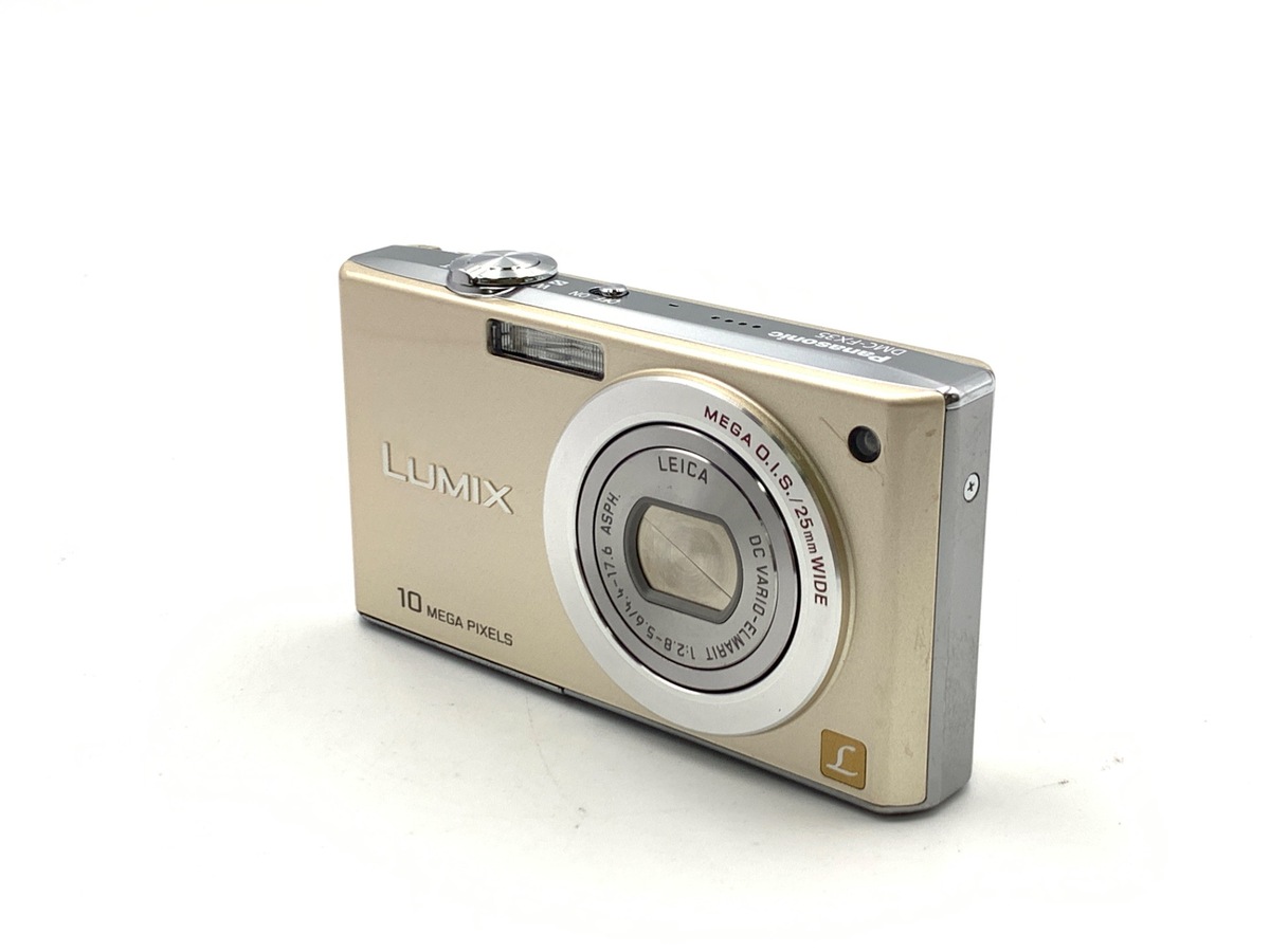 中古：B(並品)】パナソニック LUMIX DMC-FX35-N グロスゴールド