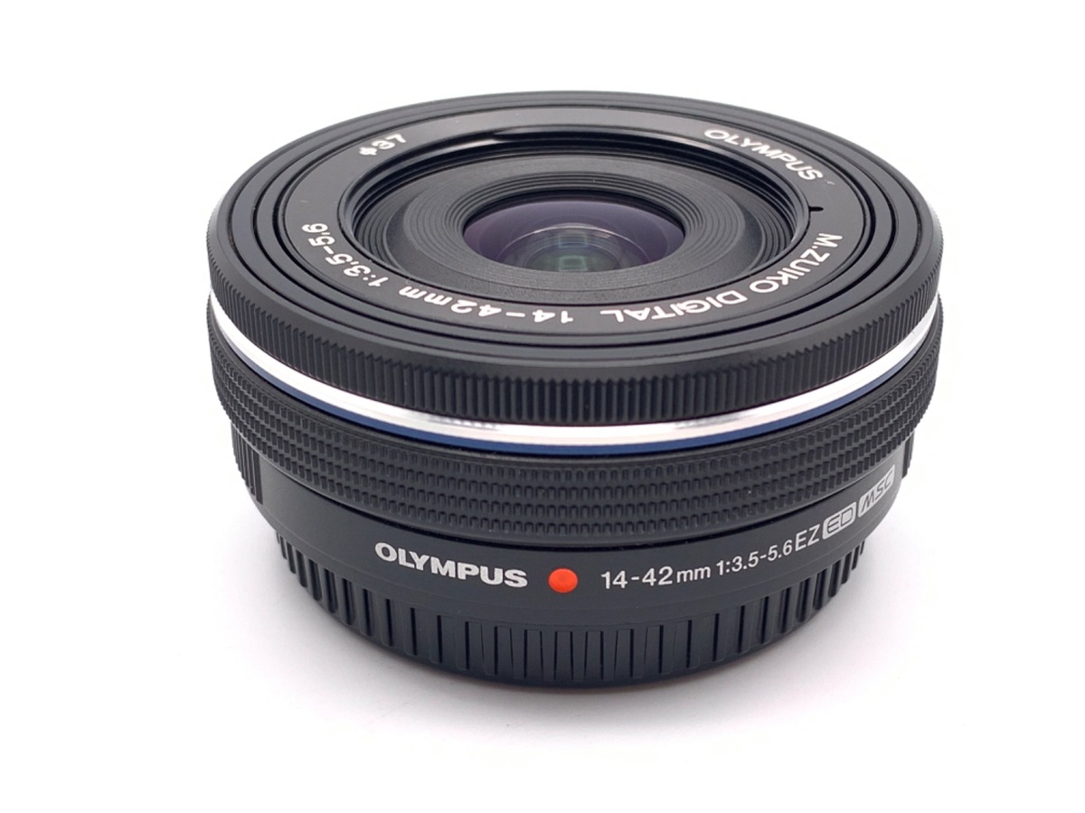 中古】オリンパス M.ZUIKO DIGITAL ED 14-42mm F3.5-5.6 EZ ブラック