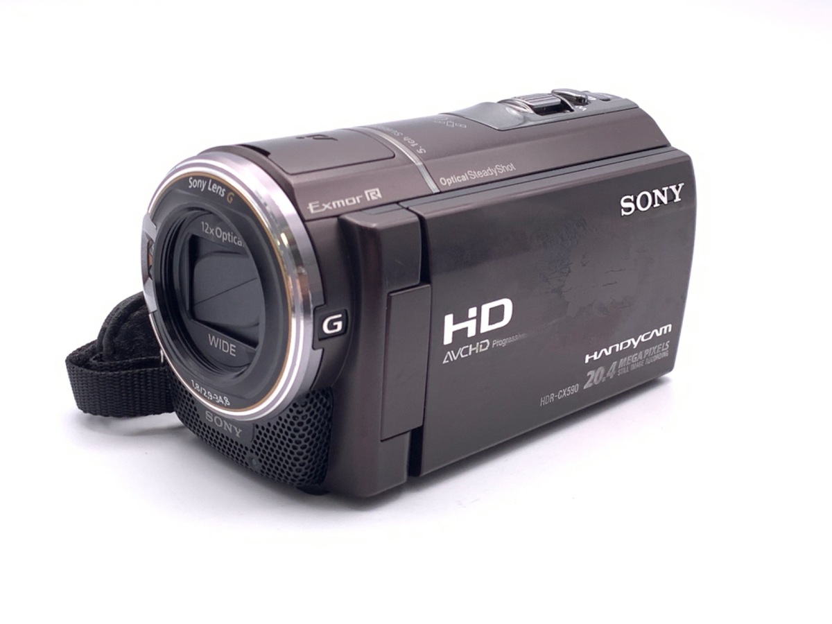 中古】ソニー HDR-CX590V ボルドーブラウン｜｜カメラのキタムラネット