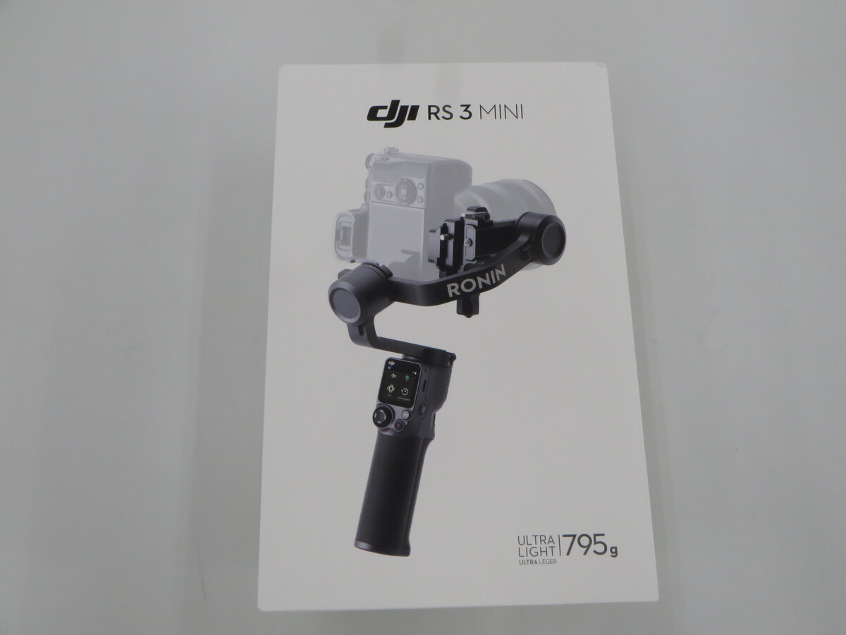 中古】DJI RS3 Mini 一眼レフ・ミラーレス用スタビライザー HG7711