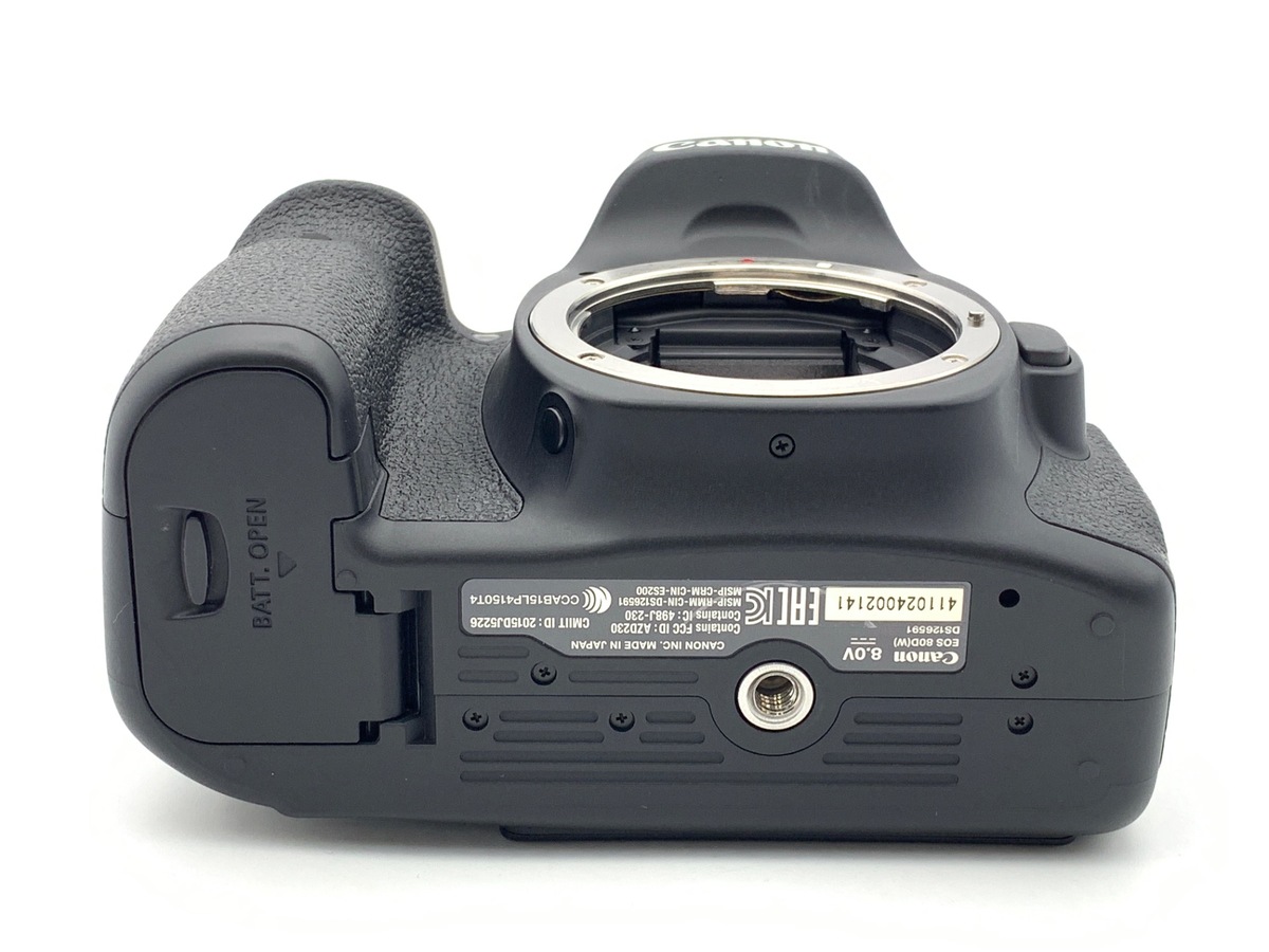 中古：AB(良品)】キヤノン EOS 80D ボディ | 2447730033102