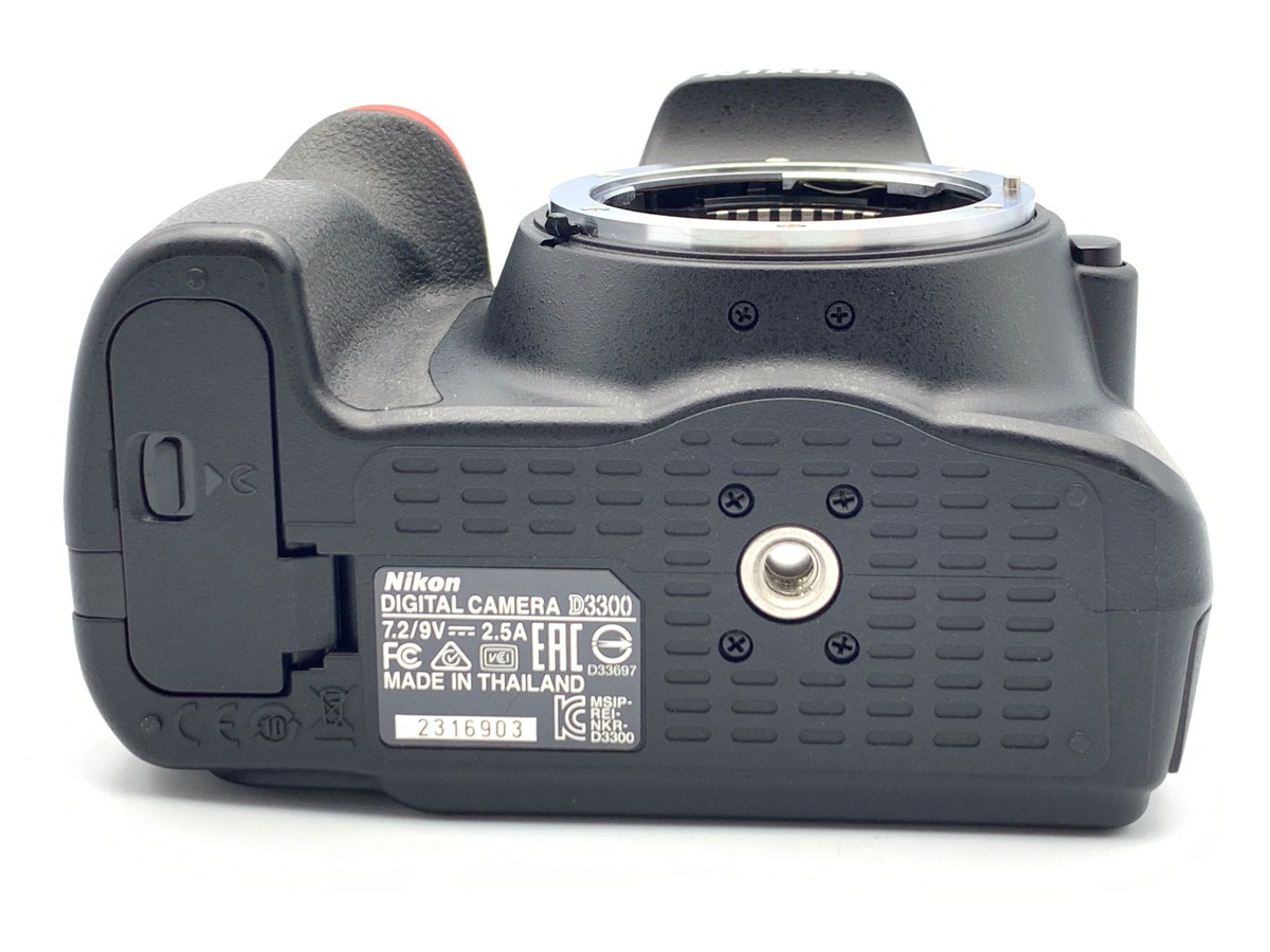 中古：B(並品)】ニコン D3300 ボディ ブラック | 2447740032836
