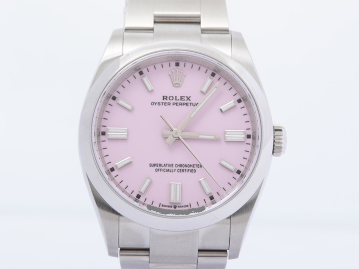 ロレックス(ROLEX) オイスターパーペチュアル 36 キャンディピンク 126000 ステンレススティール オイスターブレス