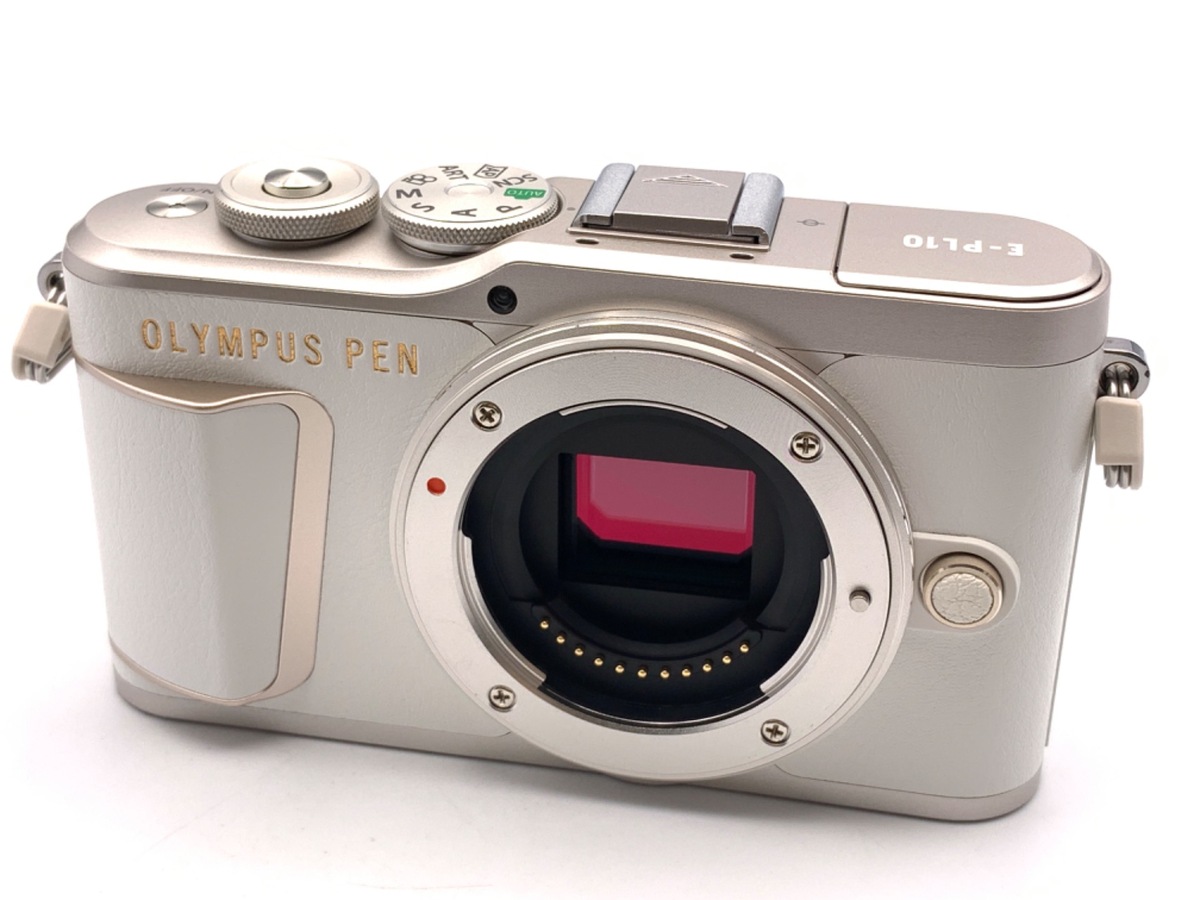 【中古品】OLYMPUS PEN E-PL10 ホワイト OLYMPUS PEN オリンパス ミラーレス E-PL10 レンズキット