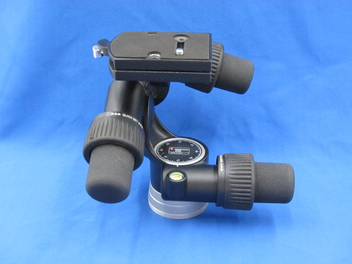 中古：B(並品)】マンフロット 405 プロデジタルギアヘッド | 2447740043573