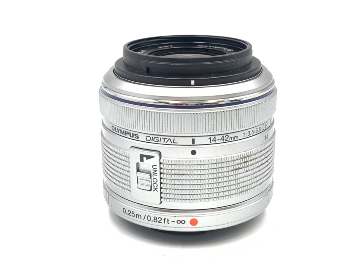 中古】オリンパス M.ZUIKO DIGITAL 14-42mm F3.5-5.6 II R シルバー
