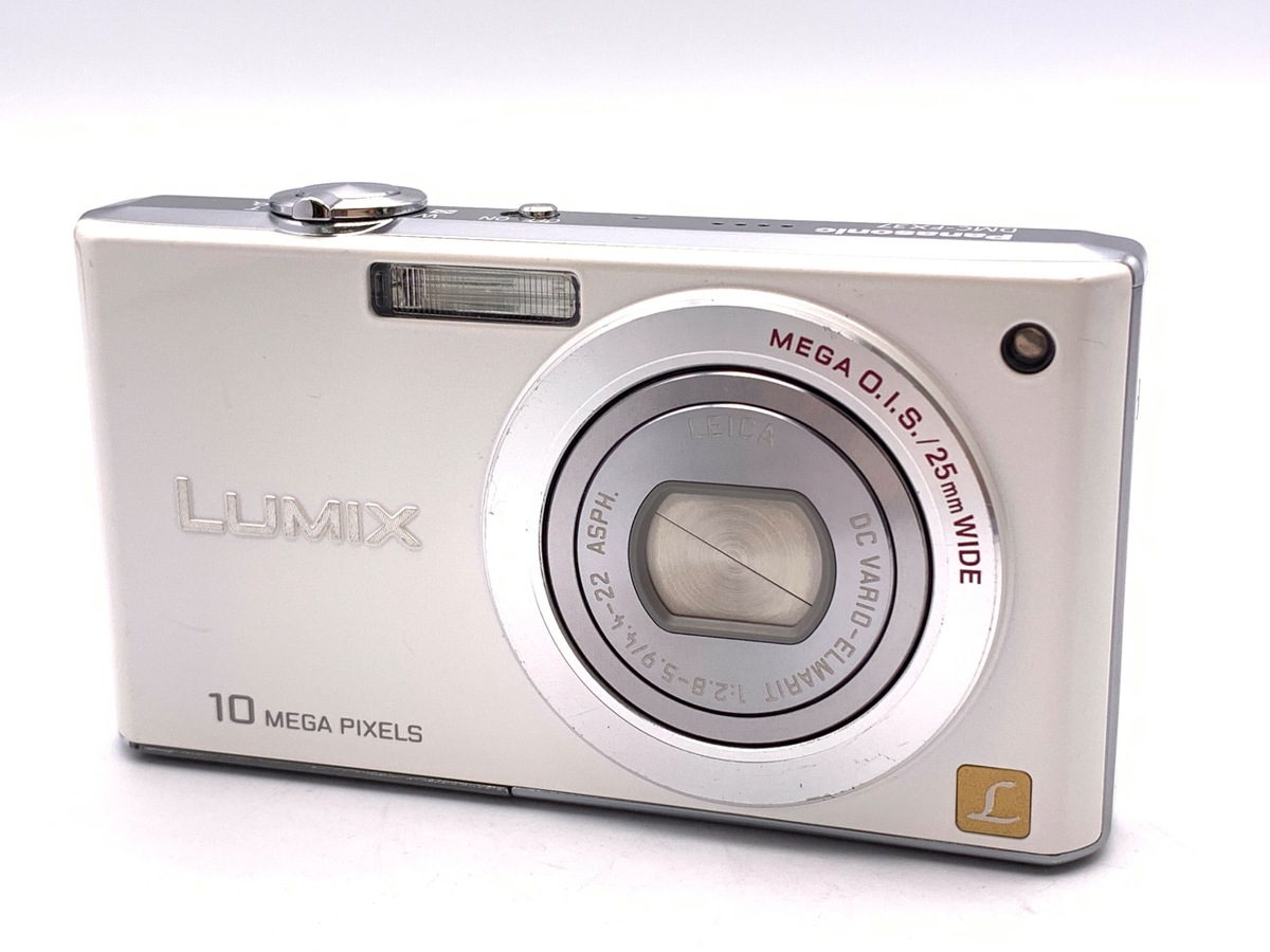 中古：AB(良品)】パナソニック LUMIX DMC-FX37-W シェルホワイト