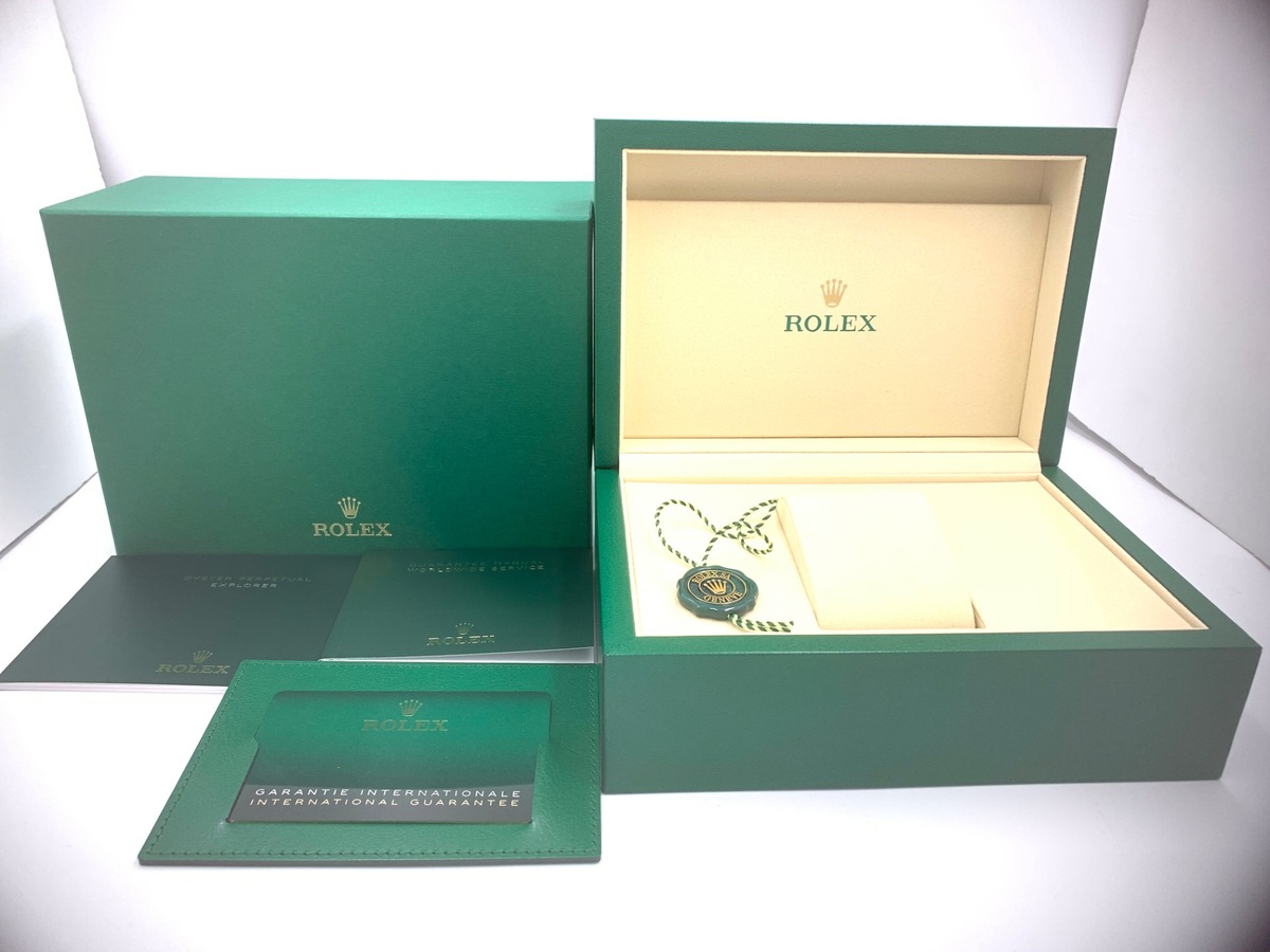 ロレックス(ROLEX) エクスプローラーI ブラック 224270 ステンレススティール