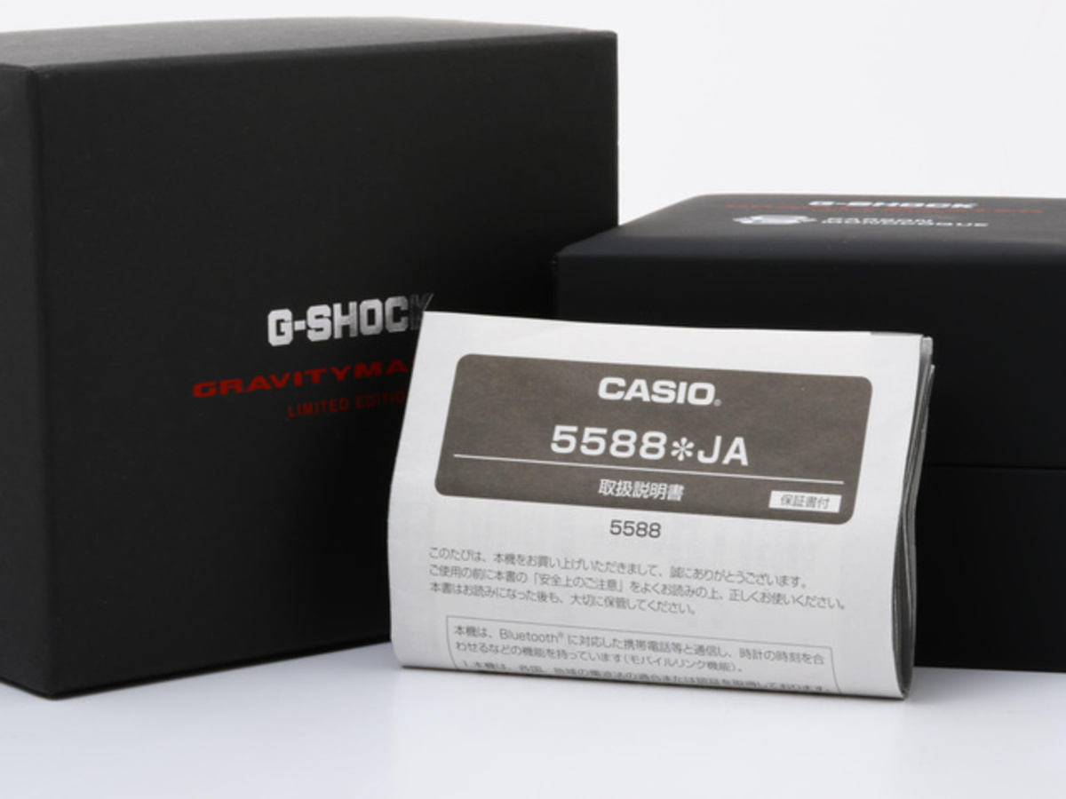 カシオ G-SHOCK マスターオブG ブラック GWR-B1000X-1AJR カーボン