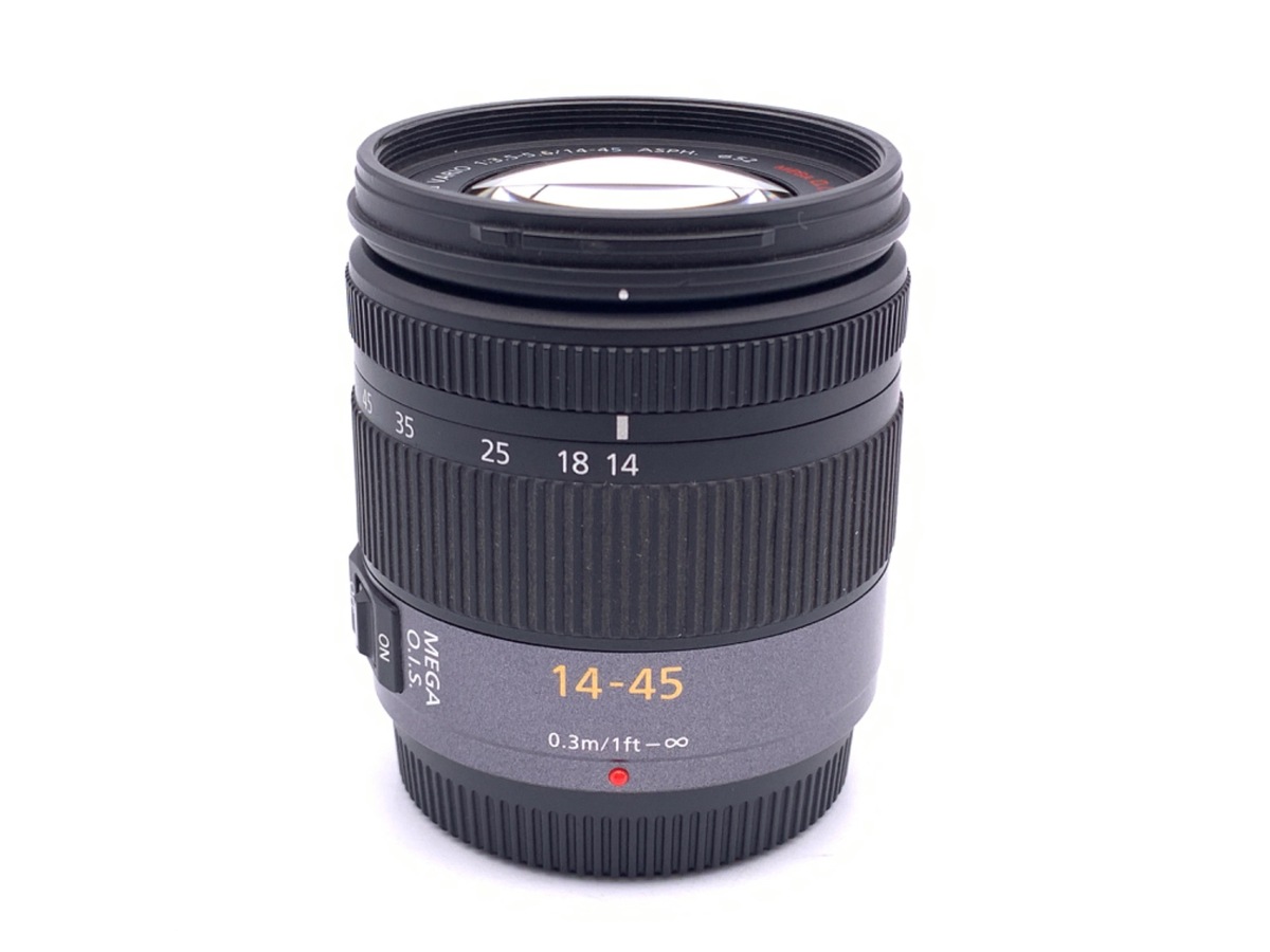 LUMIX G VARIO 14-45mm/F3.5-5.6 ASPH./MEGA O.I.S. H-FS014045 中古