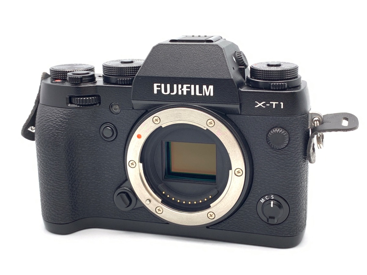 【美品】フジフィルム FUJIFILM X-T1 ボディ ブラック 付属品多数 中古：B(並品)】フジフイルム X-T1 ボディ ブラック | 2440730033875