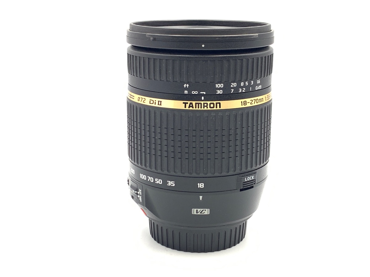 TAMRON 18-270mm Di II VC キャノン用（B003) 中古】AF 18-270/3.5-6.3 ｷﾔﾉﾝ Di II VC (B003） 在庫一覧｜カメラの