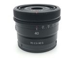 中古】ソニー FE 40mm F2.5 G [SEL40F25G] 在庫一覧｜カメラのキタムラ