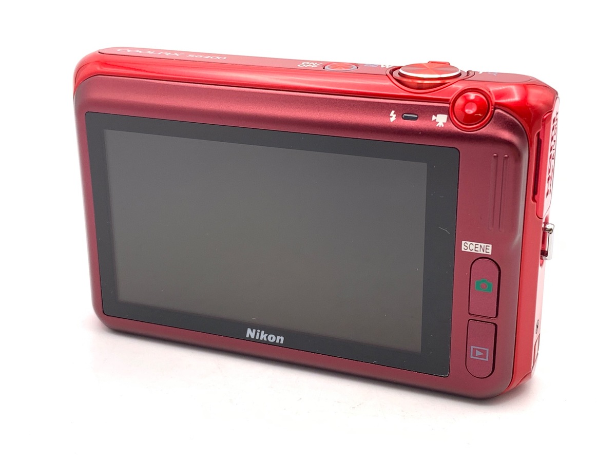 中古：A(美品)】ニコン COOLPIX S6400 RD グロッシーレッド