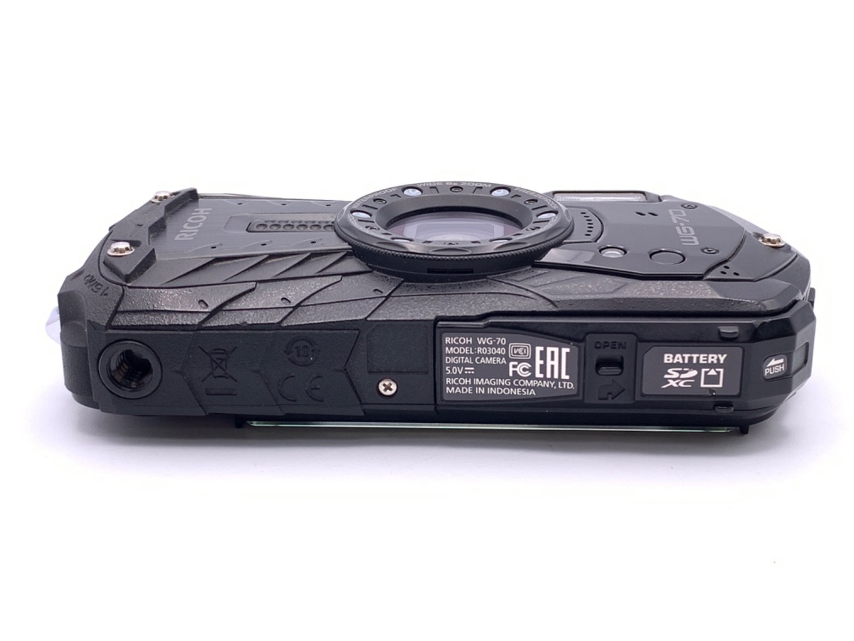 中古：B(並品)】リコー WG-70 ブラック | 2447750051117