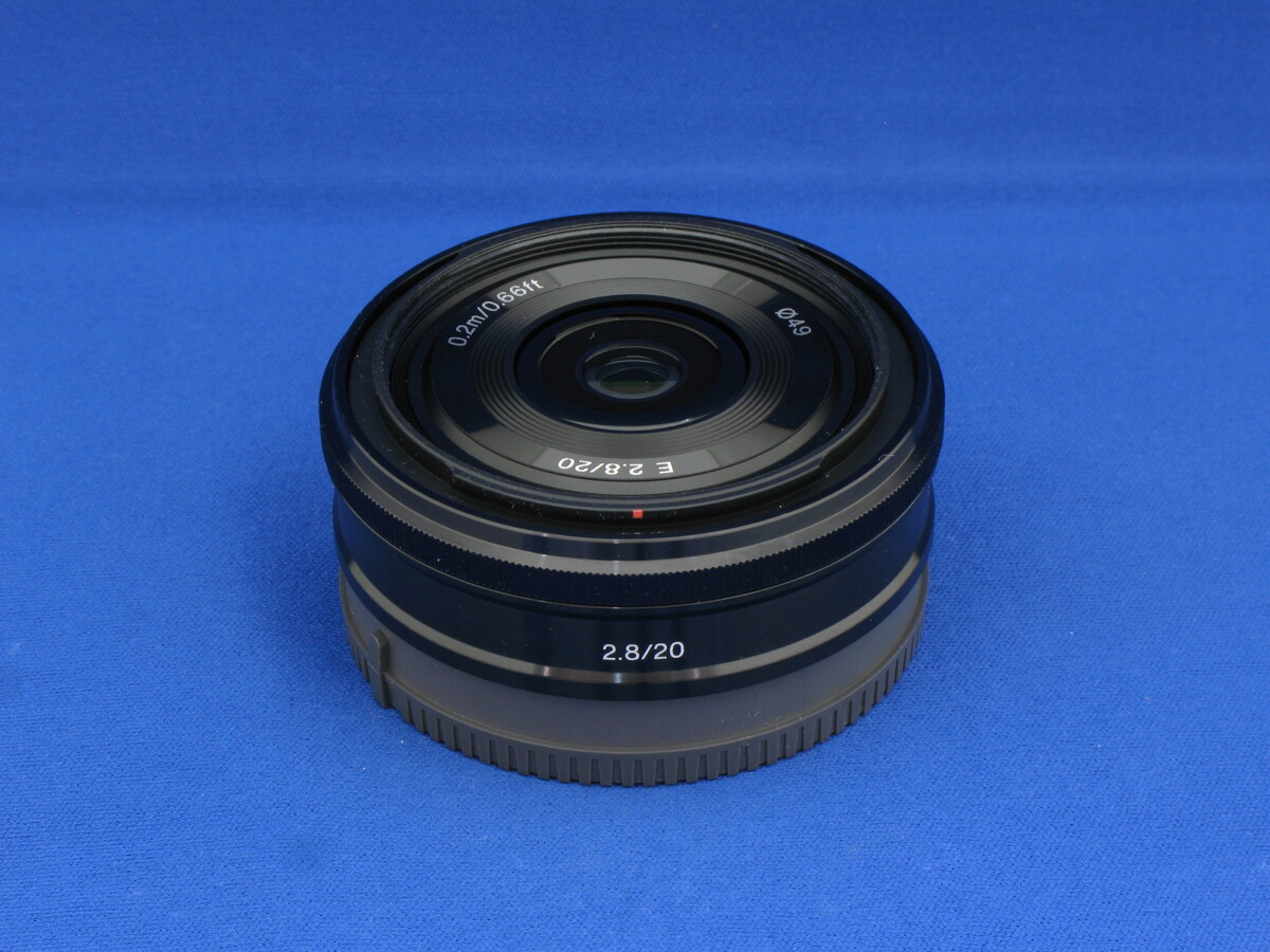 中古：A(美品)】ソニー E 20mm F2.8 [SEL20F28] | 2447750052350
