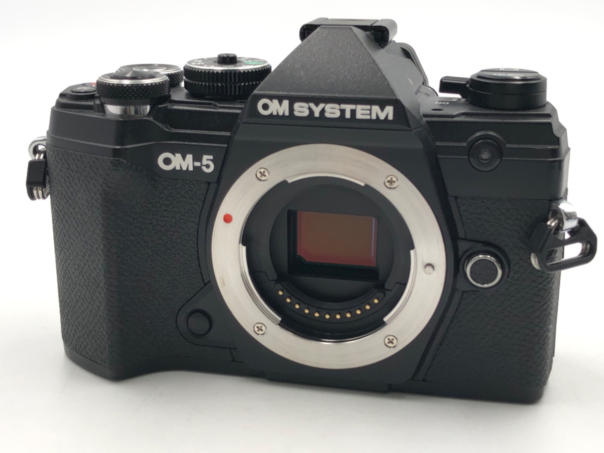 中古：AB(良品)】OM SYSTEM OM-5 ボディ ブラック | 2444330027081