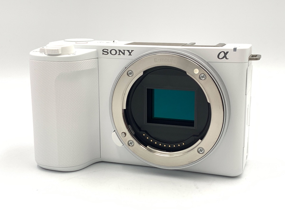 中古】ソニー VLOGCAM ZV-E10 II ボディ ホワイト [ZV-E10M2 W] 在庫