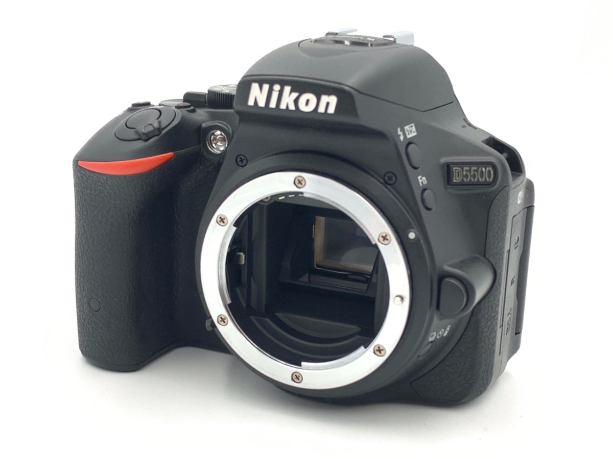 Nikon D5500 ブラックボディ　【中古品】良品 中古：AB(良品)】ニコン D5500 ボディ ブラック | 2447760032434