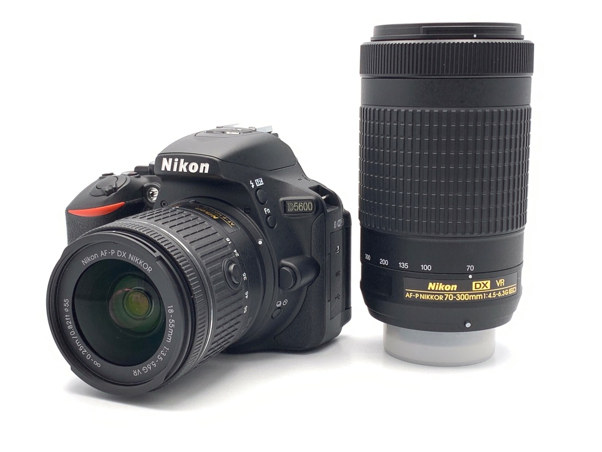 【カメラ】NikonD5600 本体&レンズ(18〜55mm,70〜300mm) Nikon D5600 with 18-55mm & 70-300mm lenses - Berger Brothers