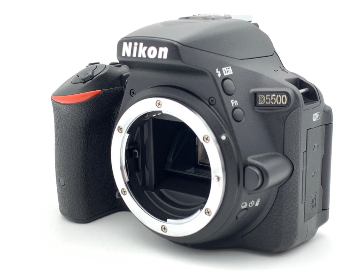 Nikon D5500 ブラックボディ　【中古品】良品 中古：AB(良品)】ニコン D5500 ボディ ブラック | 2447760036739