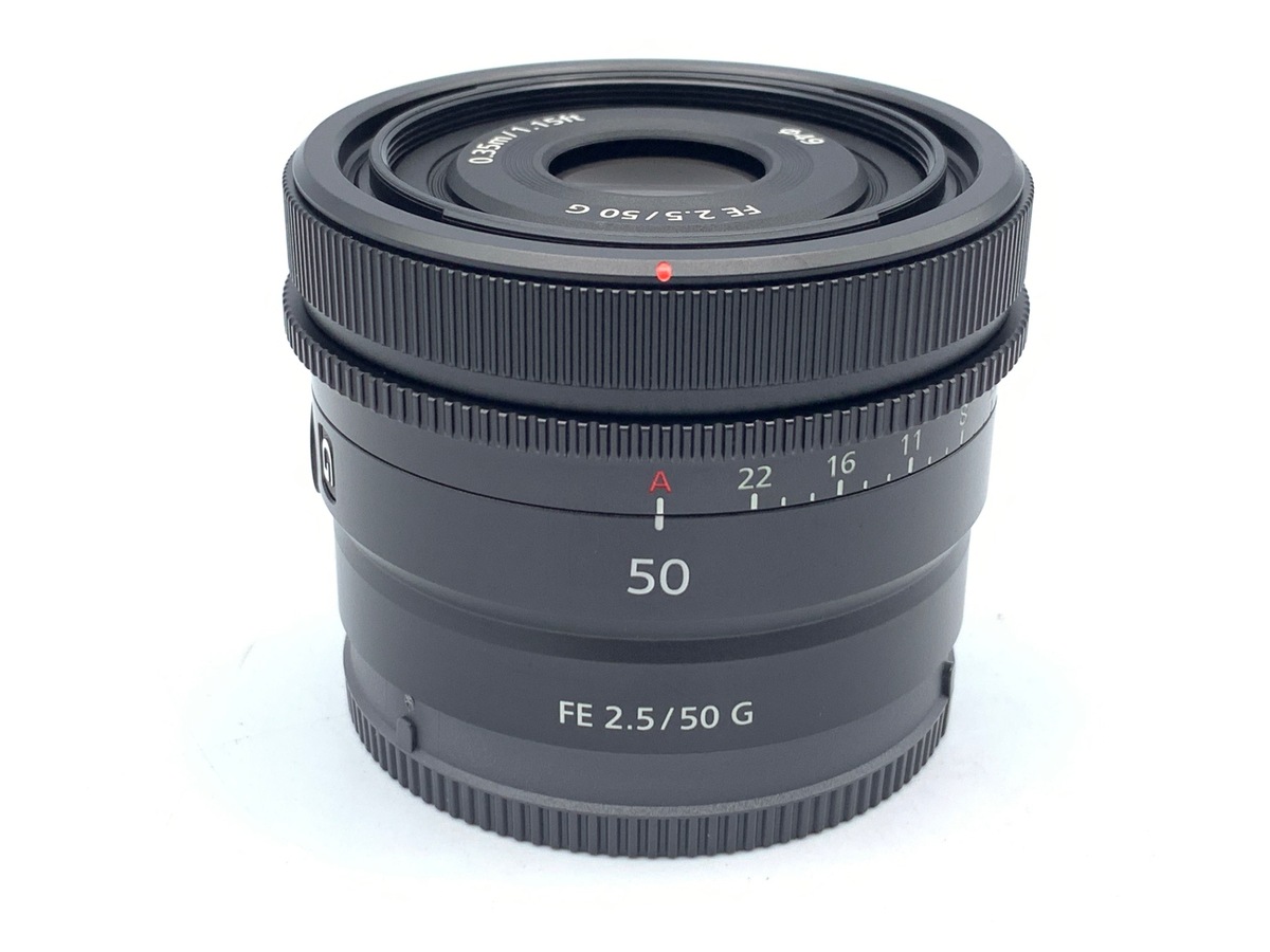 美品 Sony 50mm F2.5 G FE SEL50F25G FE 50mm F2.5 G SEL50F25G 中古価格比較 - 価格.com