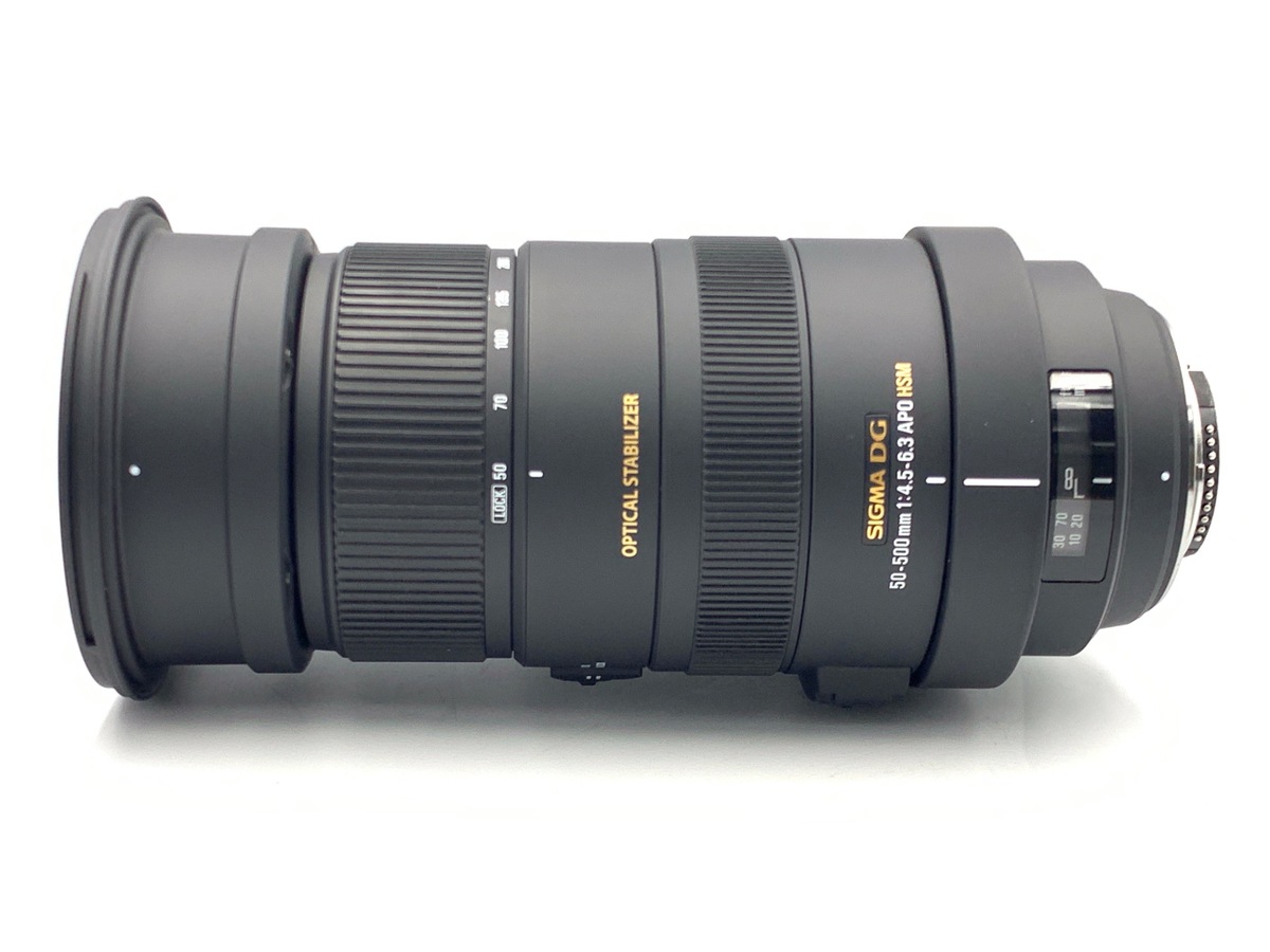 APO 50-500mm F4.5-6.3 DG OS HSM (ニコン用) 中古価格比較 - 価格.com
