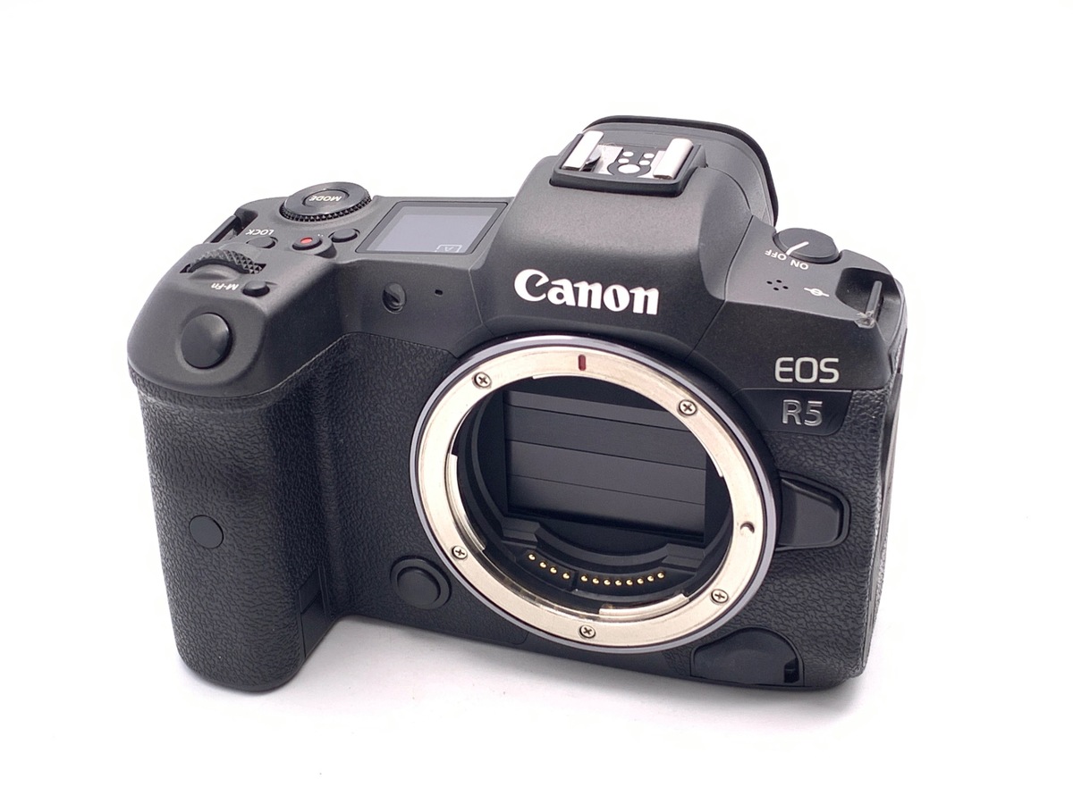 【美品】EOS R5 シャッター少 6340 安心の連写速度と歪み少ない電子シャッター 動体に強いキヤノン「EOS