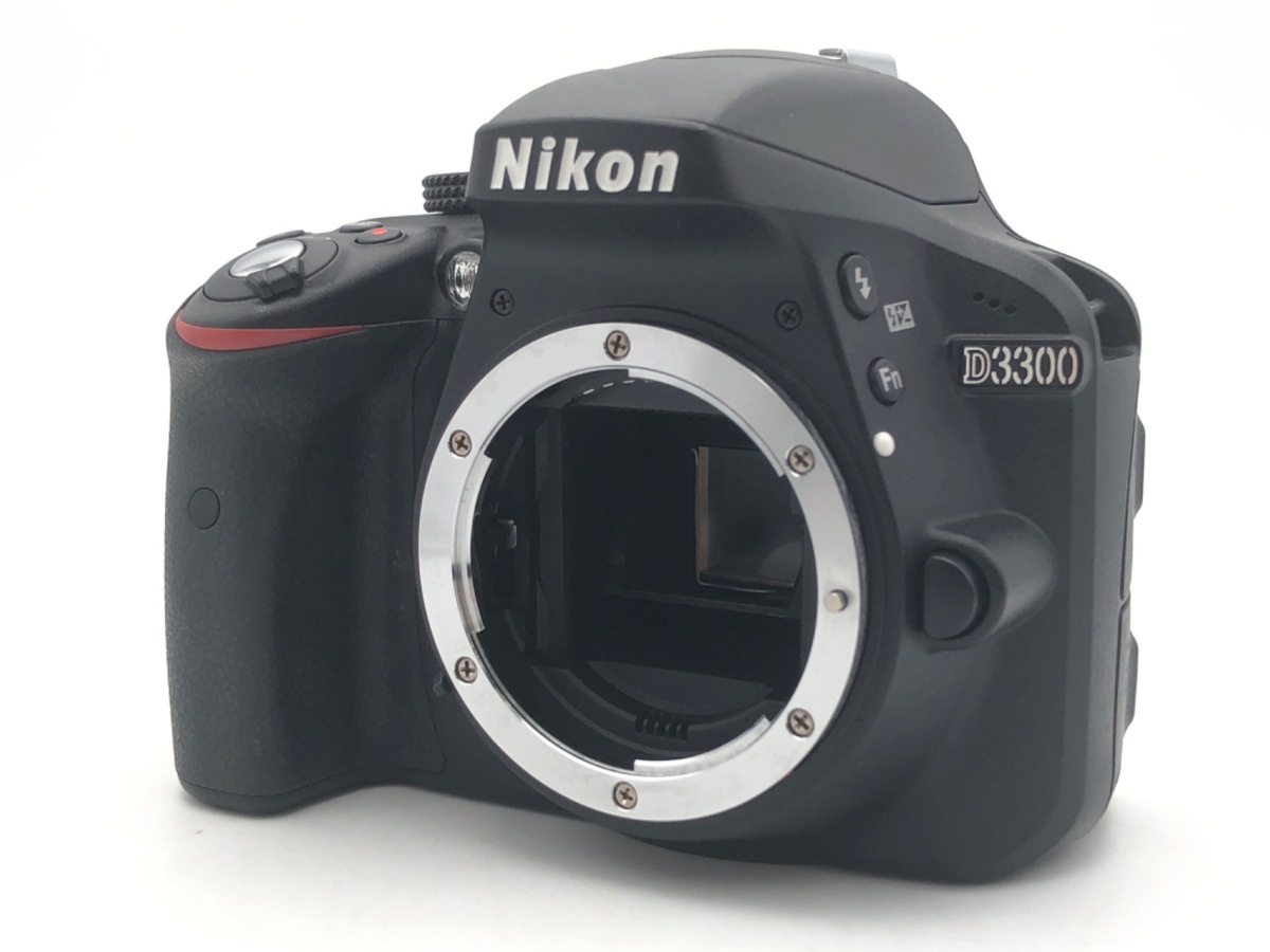 【中古】Nikon ニコン D3300 ブラック デジタル一眼レフカメラ ニコン（Nikon） Nikon D3300 レンズキット ブラック SDカード(16GB